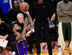 【168直播】NBA回顾：拉塞尔拿下44分，湖人击败雄鹿，森林狼输给骑士