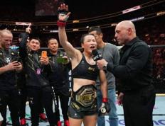 UFC:世界的伟丽！张伟丽击败莱莫斯，卫冕UFC草量级金腰带