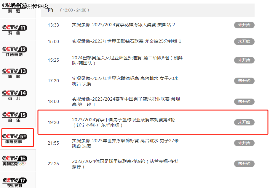 【168直播】今晚7点35秒！CBA上演辽粤大战 赵继伟恢复训练 央视直播