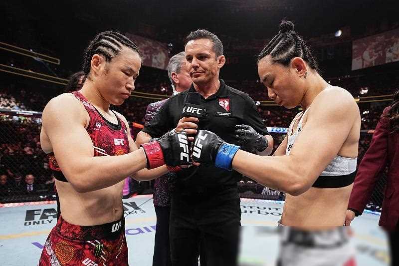 【168直播】UFC中国德比，张伟丽五回合激战胜，成功卫冕金腰带