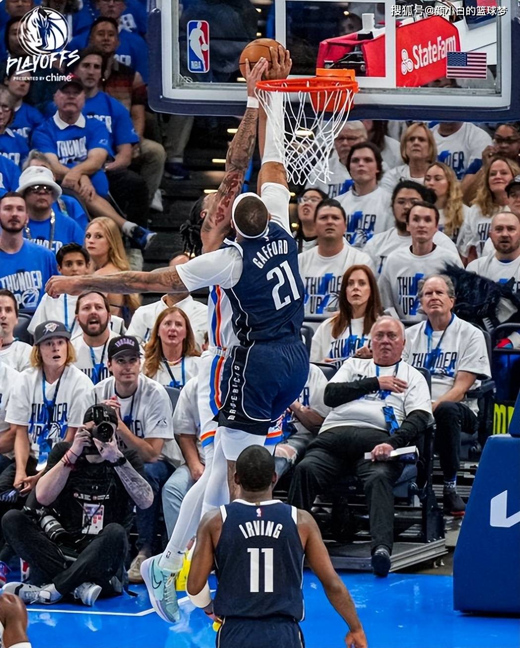 【168直播】NBA季后赛：雷霆大胜独行侠总分1-0 亚历山大29+9欧东合砍39分